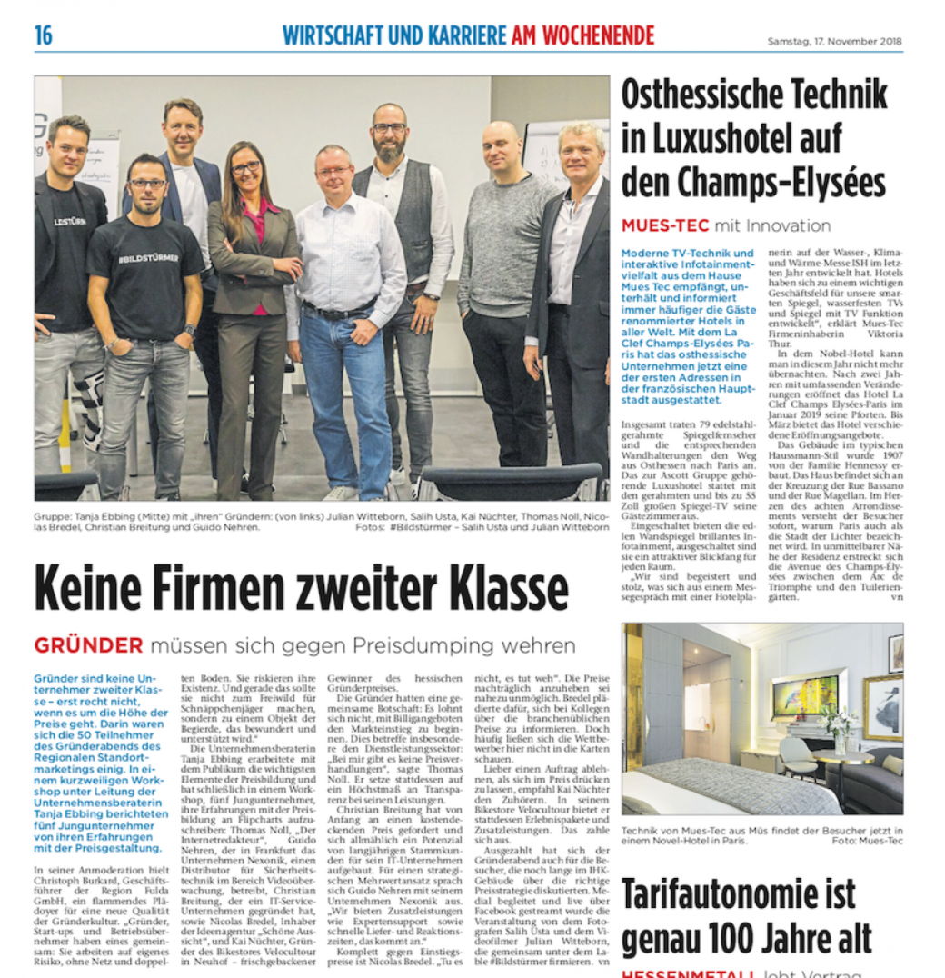 Keine Firmen zweiter Klasse - Gründer müssen sich gegen Preisdumping wehren